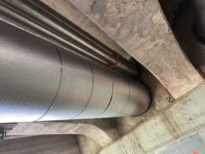 Aluminum cladding detail